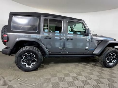 Used 2023 Jeep Wrangler Unlimited Rubicon 4xe w/ Cold Weather Group AWD/4WD image 4