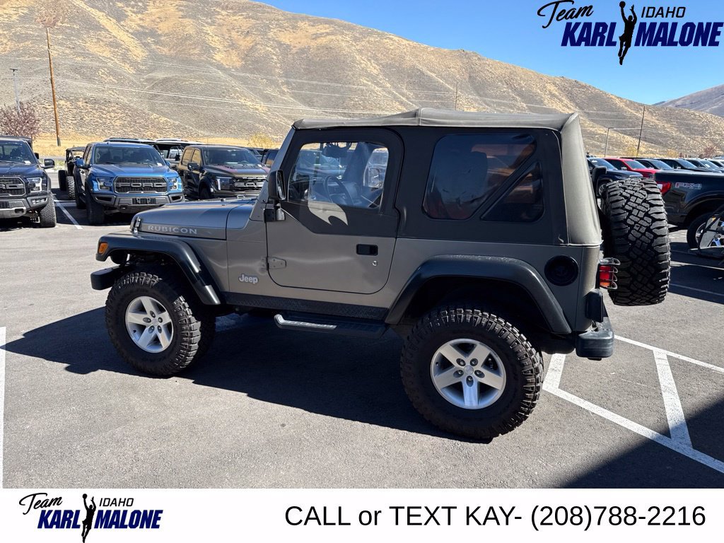 Used 2003 Jeep Wrangler Rubicon AWD/4WD image 11