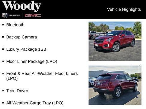 Certified 2020 Cadillac XT5 Luxury w/ LPO, Floor Liner Package AWD/4WD image 3