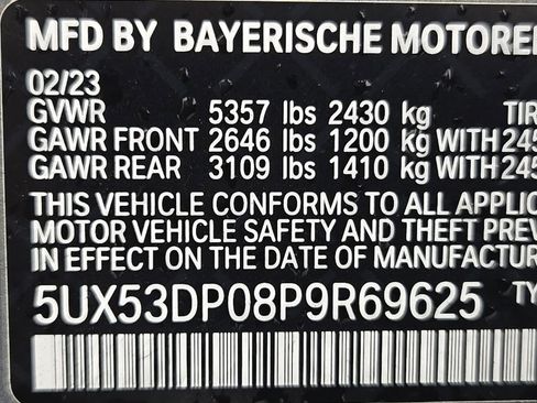 Certified 2023 BMW X3 xDrive30i w/ Premium Package image 21