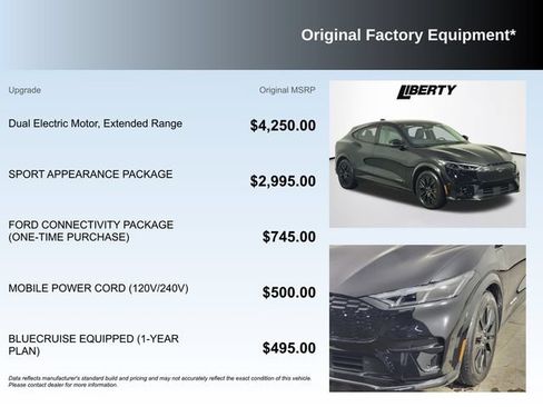 Used 2025 Ford Mustang Mach-E Premium w/ Sport Appearance Package AWD/4WD image 5