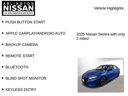 New 2025 Nissan Sentra SR image 7