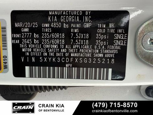Certified 2025 Kia Sportage EX w/ Premium Package AWD/4WD image 35
