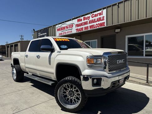 Used 2014 GMC Sierra 1500 SLT w/ SLT Crew Cab Value Package AWD/4WD image 1