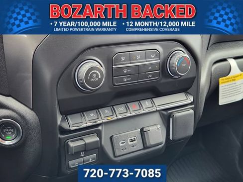 Used 2026 Chevrolet Silverado 1500 Custom w/ Turbomax Blackout Package AWD/4WD image 28