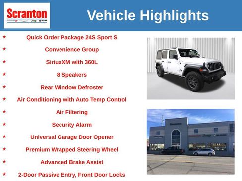 New 2026 Jeep Wrangler Sport S image 6