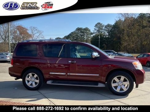 Used 2010 Nissan Armada Titanium w/ DVD Entertainment Pkg image 8