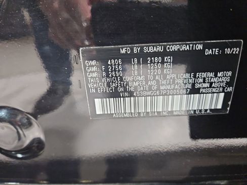 Used 2023 Subaru Legacy Sport image 31