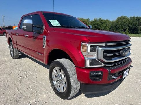 Used 2020 Ford F250 Platinum w/ FX4 Off-Road Package AWD/4WD image 8