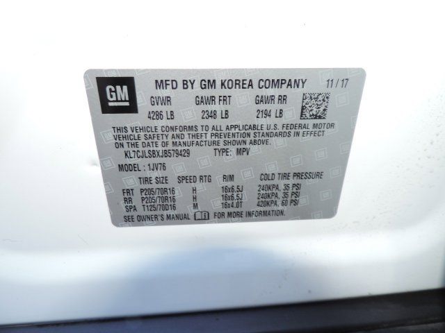 Used 2018 Chevrolet Trax LT w/ LT Convenience Package FWD image 17