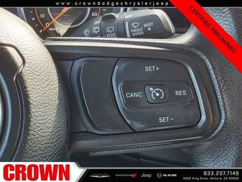 Certified 2021 Jeep Wrangler Unlimited Sport image 36