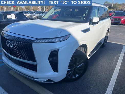 Used 2025 INFINITI QX80 Pure image 1