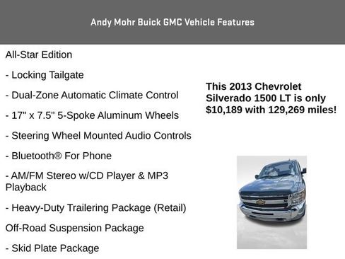 Used 2013 Chevrolet Silverado 1500 LT w/ All-Star Edition AWD/4WD image 14