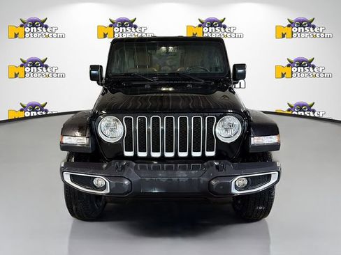 Used 2021 Jeep Wrangler Unlimited Sahara w/ Uconnect 4C Nav & Sound Group image 2