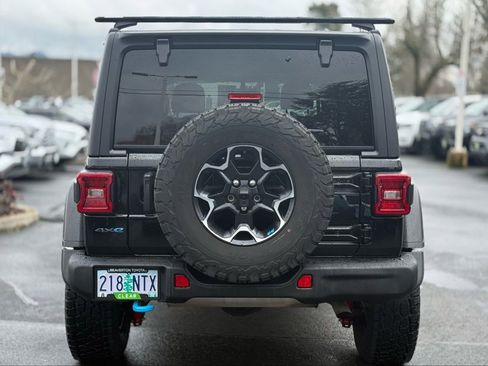 Used 2022 Jeep Wrangler Unlimited Rubicon 4xe w/ Steel Bumper Group image 4