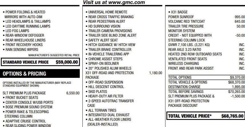 Certified 2023 GMC Sierra 1500 SLT w/ SLT Premium Plus Package AWD/4WD image 2
