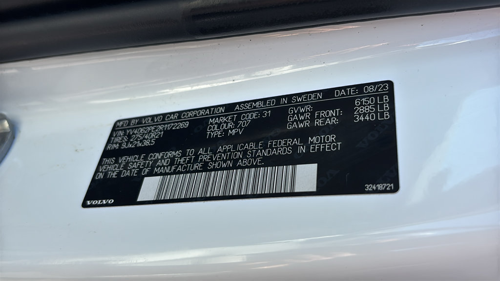 Certified 2024 Volvo XC90 B6 Plus AWD/4WD image 33