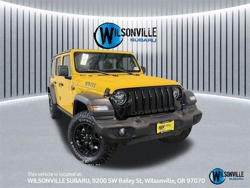 Used 2020 Jeep Wrangler Unlimited Willys image 1