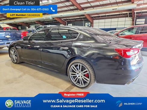 Used 2017 Maserati Quattroporte S GranLusso Q4 AWD/4WD image 3