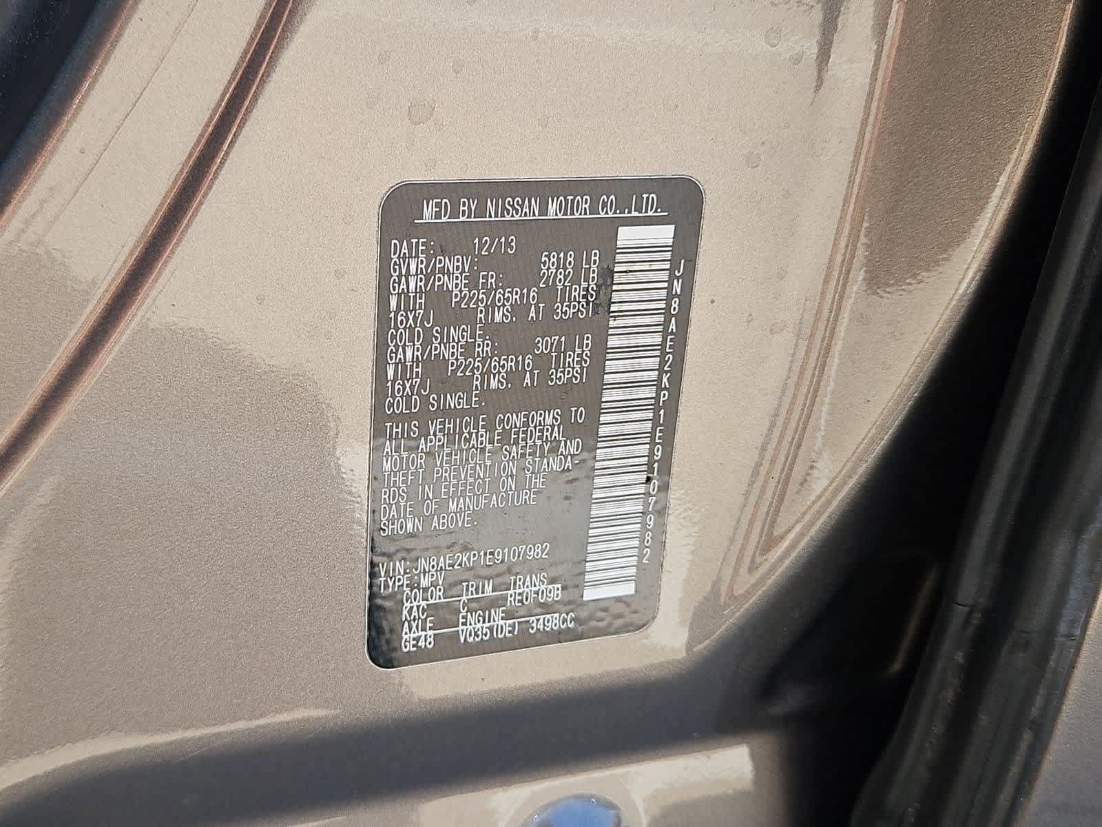 Used 2014 Nissan Quest SV w/ Leather Package FWD image 33