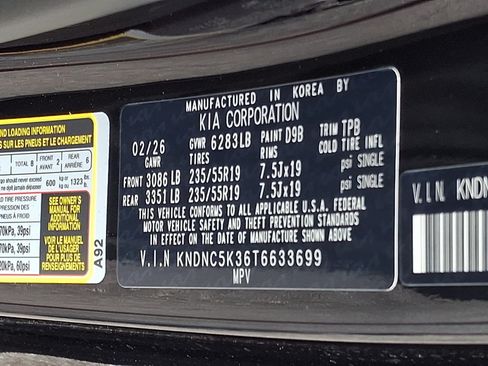 New 2026 Kia Carnival EX FWD image 20