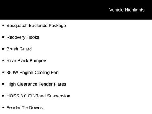 Used 2025 Ford Bronco Sport Badlands w/ Sasquatch Badlands Package AWD/4WD image 6