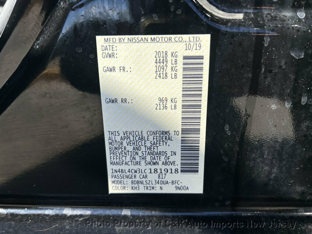 Used 2020 Nissan Altima 2.5 SR AWD/4WD image 43