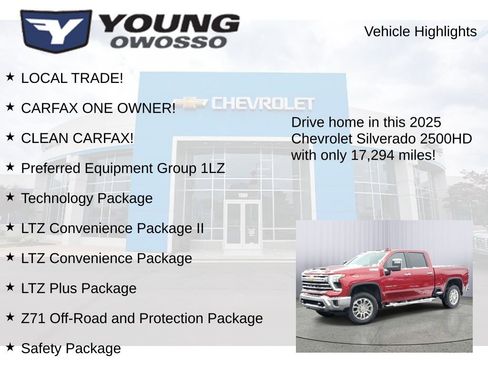 Used 2025 Chevrolet Silverado 2500 LTZ w/ LTZ Plus Package image 8