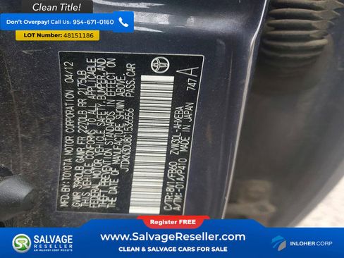 Used 2012 Toyota Prius Two FWD image 16