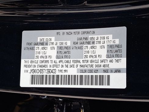 New 2026 MAZDA CX-90 3.3 Turbo w/ Premium Sport Pkg AWD/4WD image 20