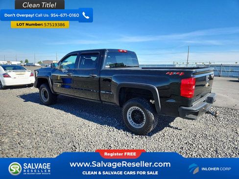 Used 2018 Chevrolet Silverado 1500 W/T w/ WT Convenience Package AWD/4WD image 3