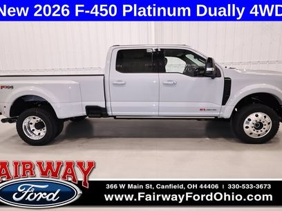 New 2026 Ford F450 Platinum