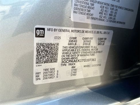 New 2026 Chevrolet Silverado 1500 W/T w/ WT Safety Package image 33