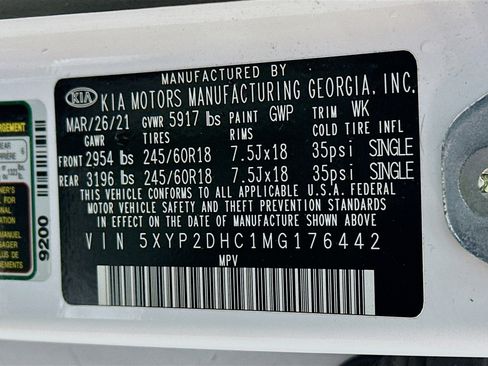 Certified 2021 Kia Telluride LX image 32