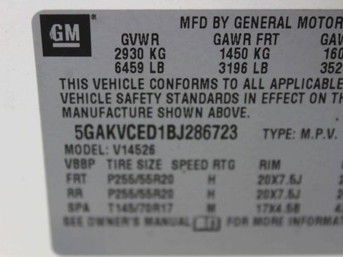 Used 2011 Buick Enclave CXL AWD/4WD image 11