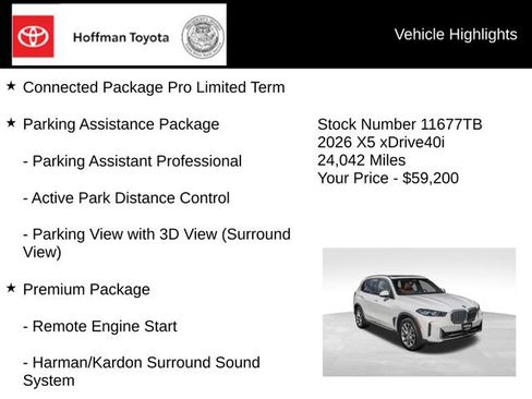 Used 2026 BMW X5 xDrive40i AWD/4WD image 5