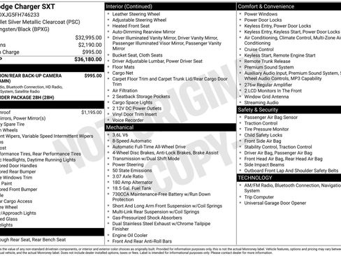 Used 2015 Dodge Charger SXT image 3
