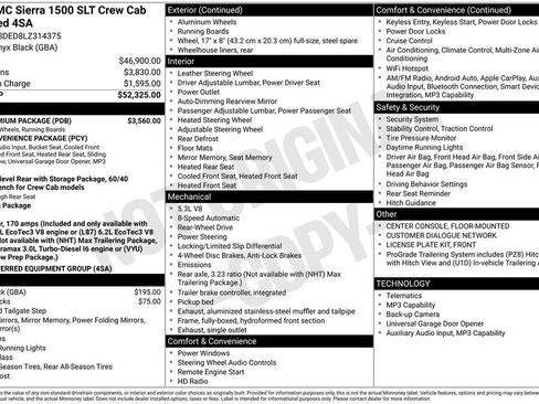 Used 2020 GMC Sierra 1500 SLT w/ SLT Premium Package image 8