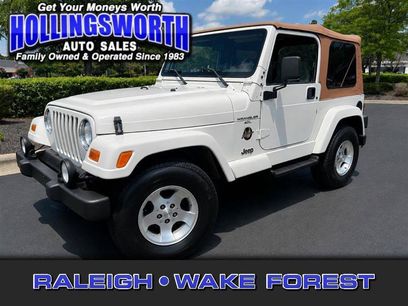 Used 2000 Jeep Wrangler Sahara