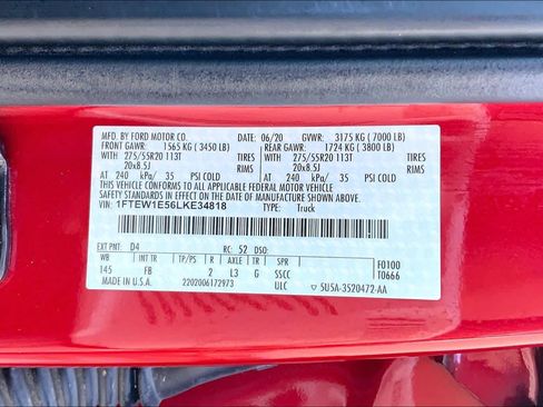 Used 2020 Ford F150 XLT w/ Equipment Group 302A Luxury AWD/4WD image 37
