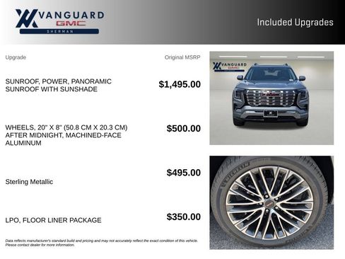 New 2026 GMC Terrain Denali w/ LPO, Floor Liner Package AWD/4WD image 9
