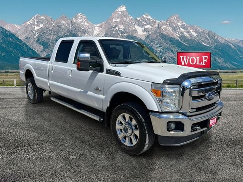 Used 2014 Ford F350 Lariat w/ Lariat Ultimate Package AWD/4WD image 3