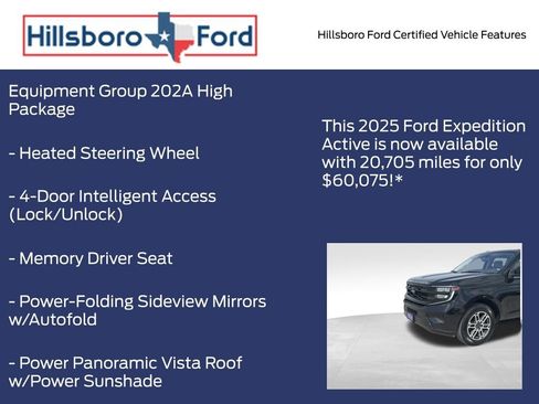 Certified 2025 Ford Expedition Active image 13