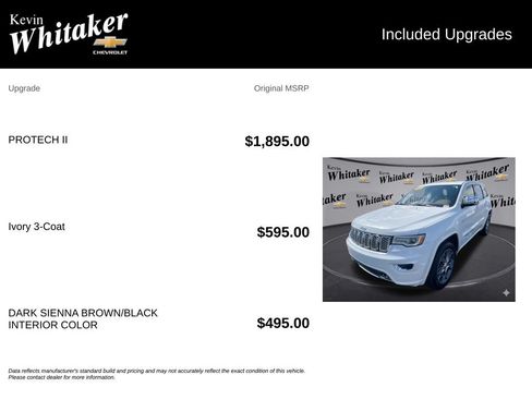 Used 2020 Jeep Grand Cherokee Overland AWD/4WD image 37