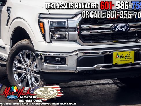 Certified 2025 Ford F150 Lariat w/ Equipment Group 501A Mid image 3