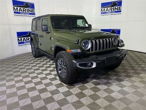 Used 2024 Jeep Wrangler Sahara w/ Technology Group image 1