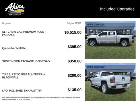 Used 2017 GMC Sierra 1500 SLT AWD/4WD image 5