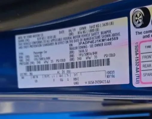 Used 2019 Ford Fiesta SE FWD image 48