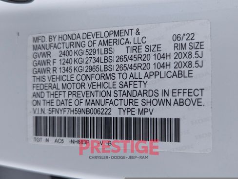 Used 2022 Honda Passport EX-L image 34