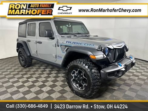 Used 2023 Jeep Wrangler Unlimited Rubicon 4xe w/ Cold Weather Group image 1